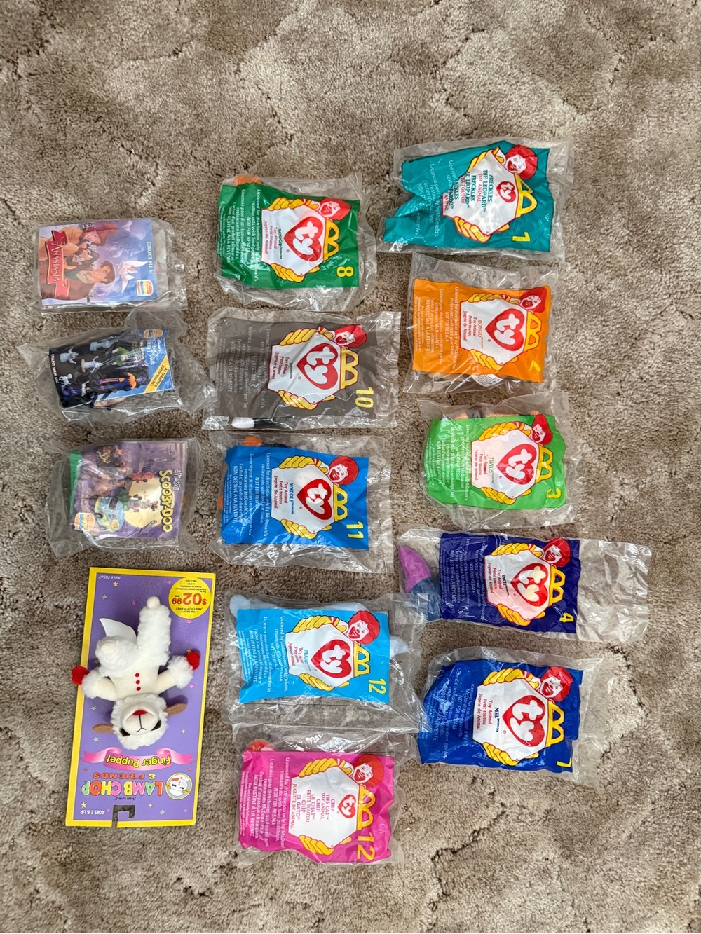 Ty McDonald's Beanie Babies Assorted Surprise Pack - Multicolor